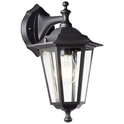 Lampă exterior neagră clasică, Radha, IP44