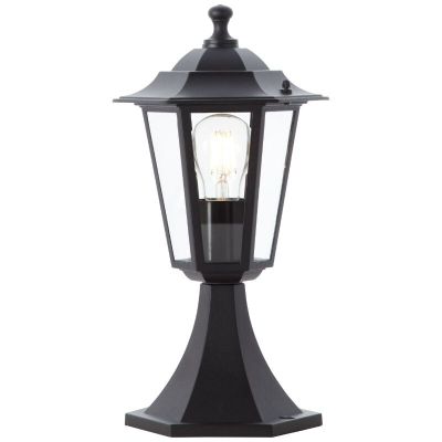 Lampă exterior neagră clasică, Radha, IP44