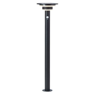 Stâlp iluminat solar negru modern, Lonneke, 3W, LED 3000K, IP44