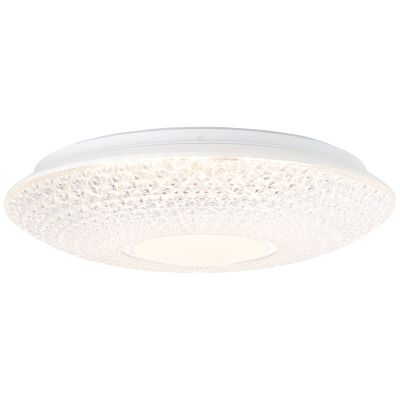 Lampă de tavan albă design, Kaz, 24W, LED 3000K