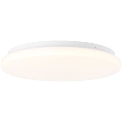 Lampă de tavan albă din plastic, Julie, 18W, LED 3000K