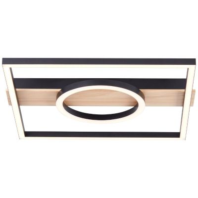 Lampă de tavan maro design, Konrad, 20W, LED 3000K