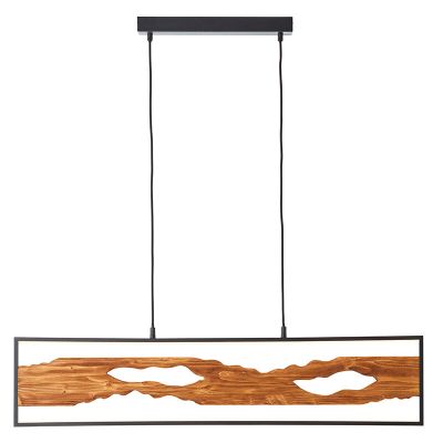 Lustră maro rustică, Raynor, 20W, LED 3000K