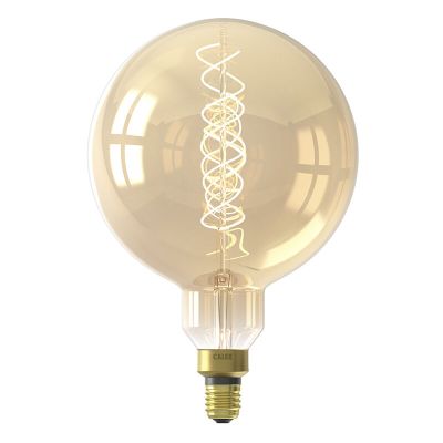 Lampă cu filament LED Calex E27, cu intensitate reglabilă, chihlimbar, 3W, 2200K
