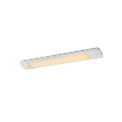 Bară LED 30 cm albă din plastic, Enrique, 10W, LED 3000K
