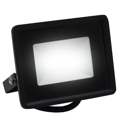 Proiector led negru din plastic, Boaz, 10W, LED 6500K, IP66