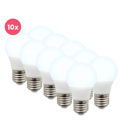 Bec LED Lagiba E27 Bradley, pachet de 10, P45, 3W, 6500K