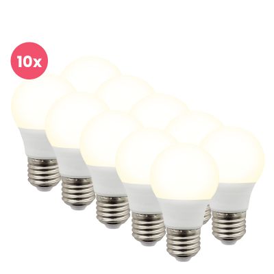 Bec LED Lagiba E27 Bradley, pachet de 10, P45, 3W, 4000K