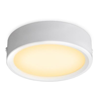 Plafonieră albă din aluminiu, Aletta, 5W, LED 3000K