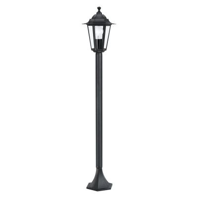 Lampă exterior neagră din aluminiu, Alieke, IP44