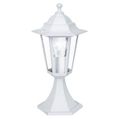 Lampă exterior albă din aluminiu, Alieke, IP44