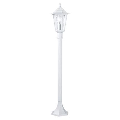 Lampă exterior albă din aluminiu, Alieke, IP44
