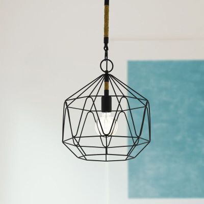 Lustră neagră din metal, Nicki