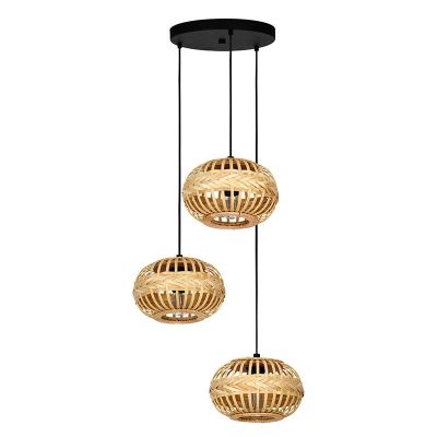 Lustră pentru masă de dining maro din metal, Firenze