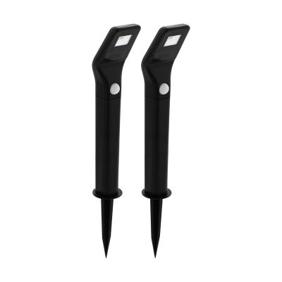 Spot de exterior cu țăruș negru din plastic, Zora, 1W, LED 3000K, IP44