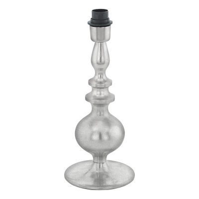 Lampă de masă fără abajur nichel din aluminiu, Mason, con întrerupător