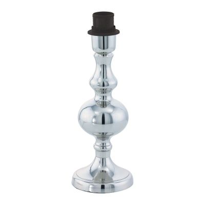 Lampă de masă fără abajur crom din oțel, Mason, con întrerupător