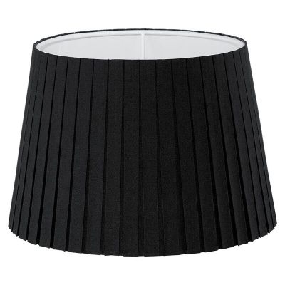Abajur negru din textil, Noah