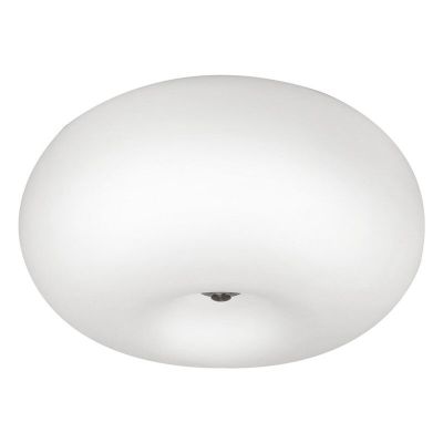 Lampă de tavan nichel din sticlă, Skyler