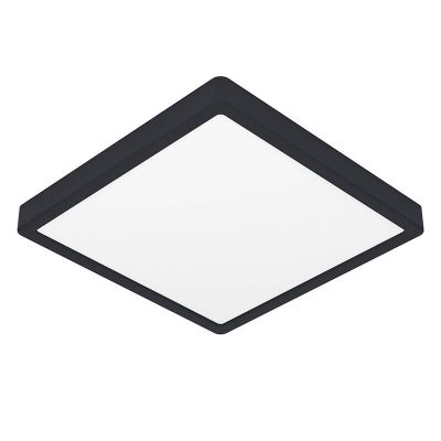Lampă de tavan albă din plastic, Geraldo, 20,5W, LED 3000K