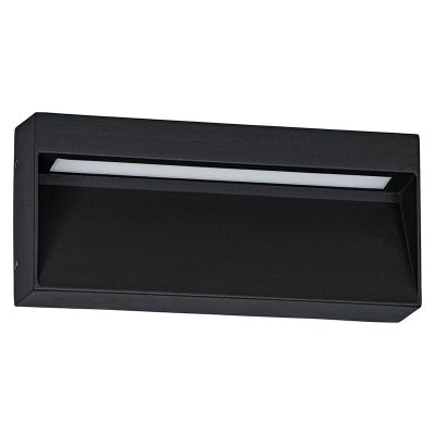 Lampă exterior neagră din aluminiu, Lamar, 4,8W, LED reglabil de la alb cald la alb rece, IP65