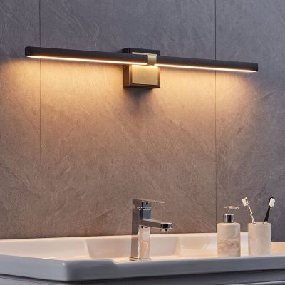 Aplică baie alamă din plastic, Natasha, 17,5W, LED 3000K, IP44