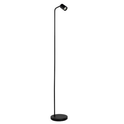Lampadar negru din oțel, Rochdi, con întrerupător