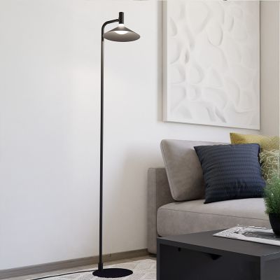 Lampadar negru din oțel, Phuong, 7,5W, LED RGBW