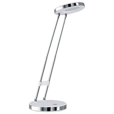 Lampă de birou albă din plastic, Arie, 3W, LED 3000K, con întrerupător
