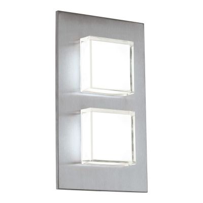 Lampă exterior argintie din oțel inoxidabil, Jorien, 3W, LED 3000K, IP44