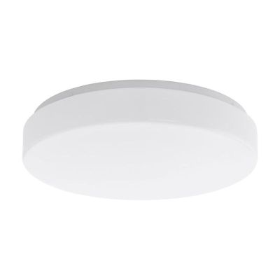 Lampă de tavan albă din plastic, Reda, 16W, LED reglabil de la alb cald la alb rece