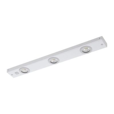Plafonieră albă din metal, Jary, 2W, LED 3000K, con întrerupător