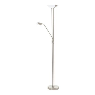 Lampă de citit nichel din sticlă, Brava, 20W, LED 3000K, con întrerupător