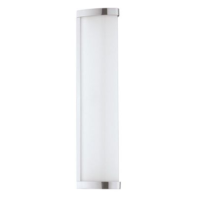 Lampă cu senzor crom din plastic, Evine, 8W, LED 4000K, IP44