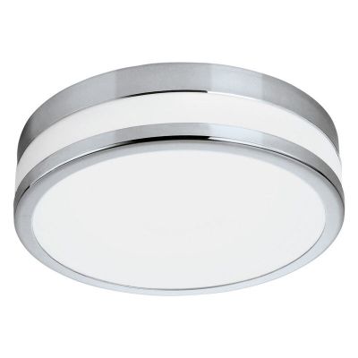 Plafonieră crom din sticlă, Anand, 11W, LED 3000K, IP44