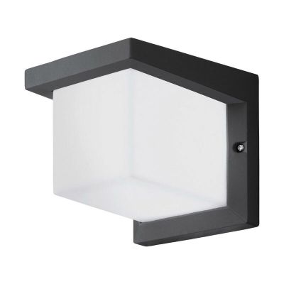 Lampă exterior antracit din plastic, Marcela, IP54