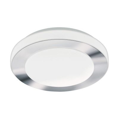 Plafonieră crom din plastic, Amina, 11W, LED 3000K, IP44