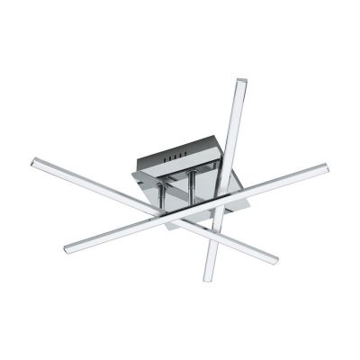 Plafonieră crom din oțel, Arantxa, 18W, LED 3000K