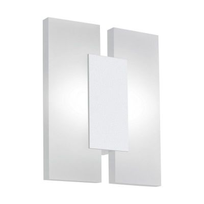 Aplică de perete albă din plastic, Beatriz, 5W, LED 3000K