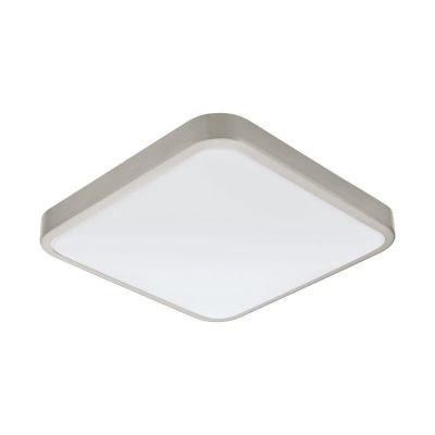 Aplică de perete nichel din plastic, Beyza, 16W, LED 3000K, IP44