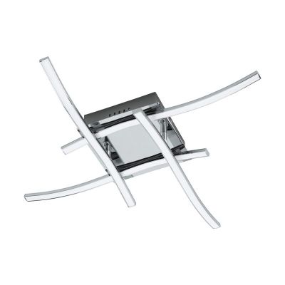 Lampă de tavan crom din aluminiu, Yorian, 5W, LED 3000K