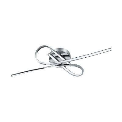 Lampă de tavan crom din aluminiu, Tinus, 10W, LED 3000K
