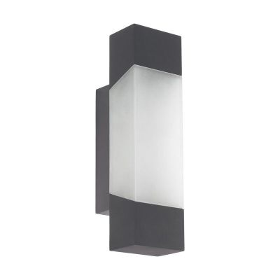 Lampă exterior antracit din metal, Evan, IP44