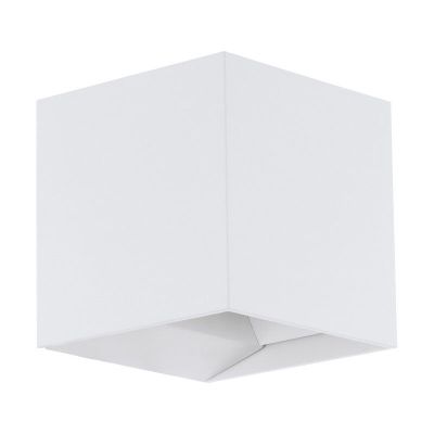 Lampă exterior albă din aluminiu, Owen, IP54