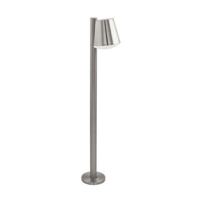 Lampă exterior argintie din oțel inoxidabil, Aiden, IP44