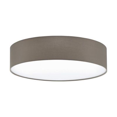 Plafonieră taupe din metal, Abano