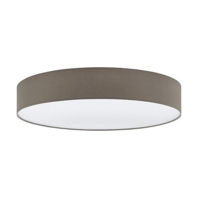 Plafonieră taupe din metal, Abano