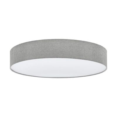 Plafonieră gri din metal, Abano