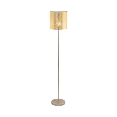 Lampadar auriu din metal, Megan, con întrerupător