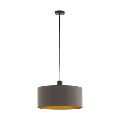 Lustră maro din metal, Mies